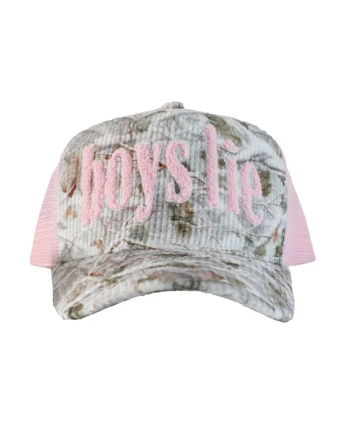 Boys Lie: Rose Colored Trucker Hat
