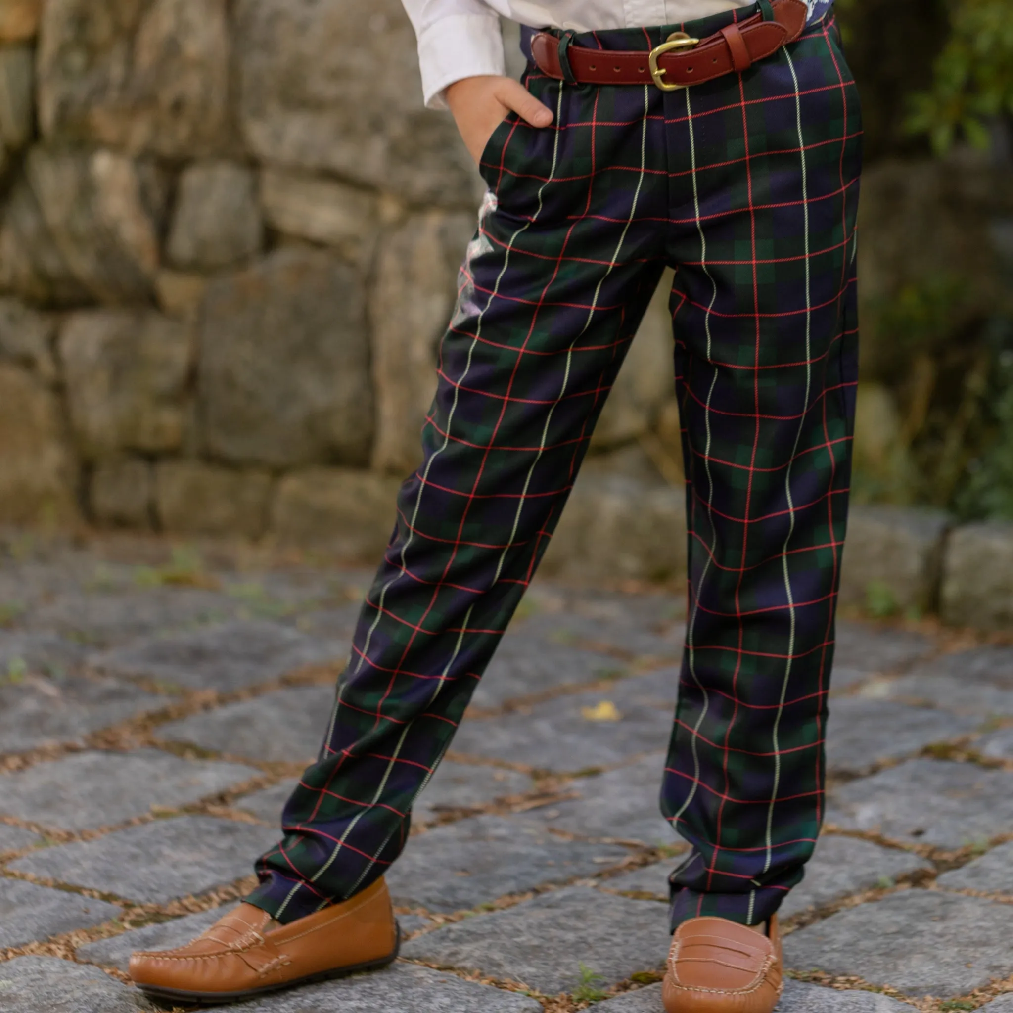 Bradford Trousers in Tenley Tartan