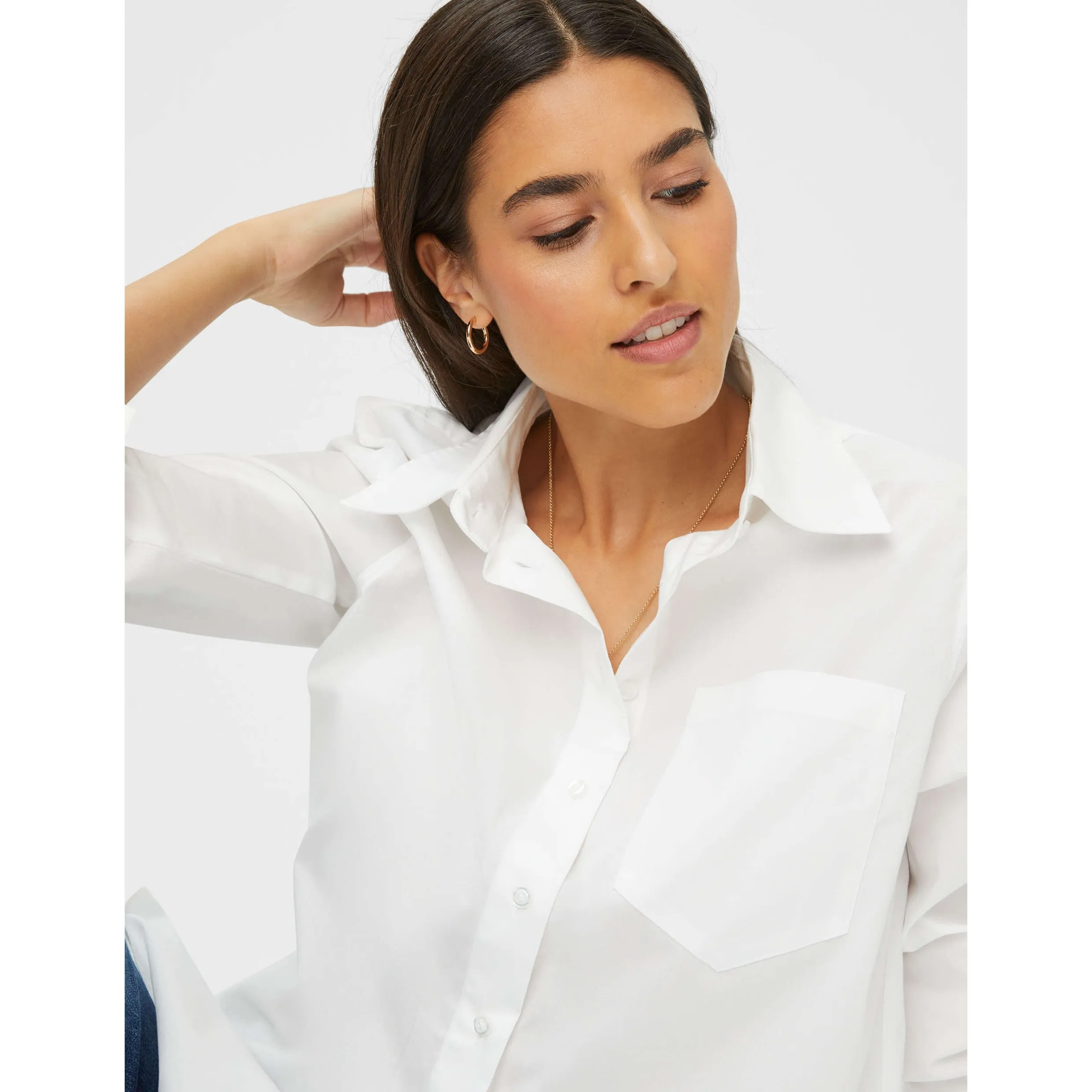 Brax Viki Shirt In White 45-6128/99