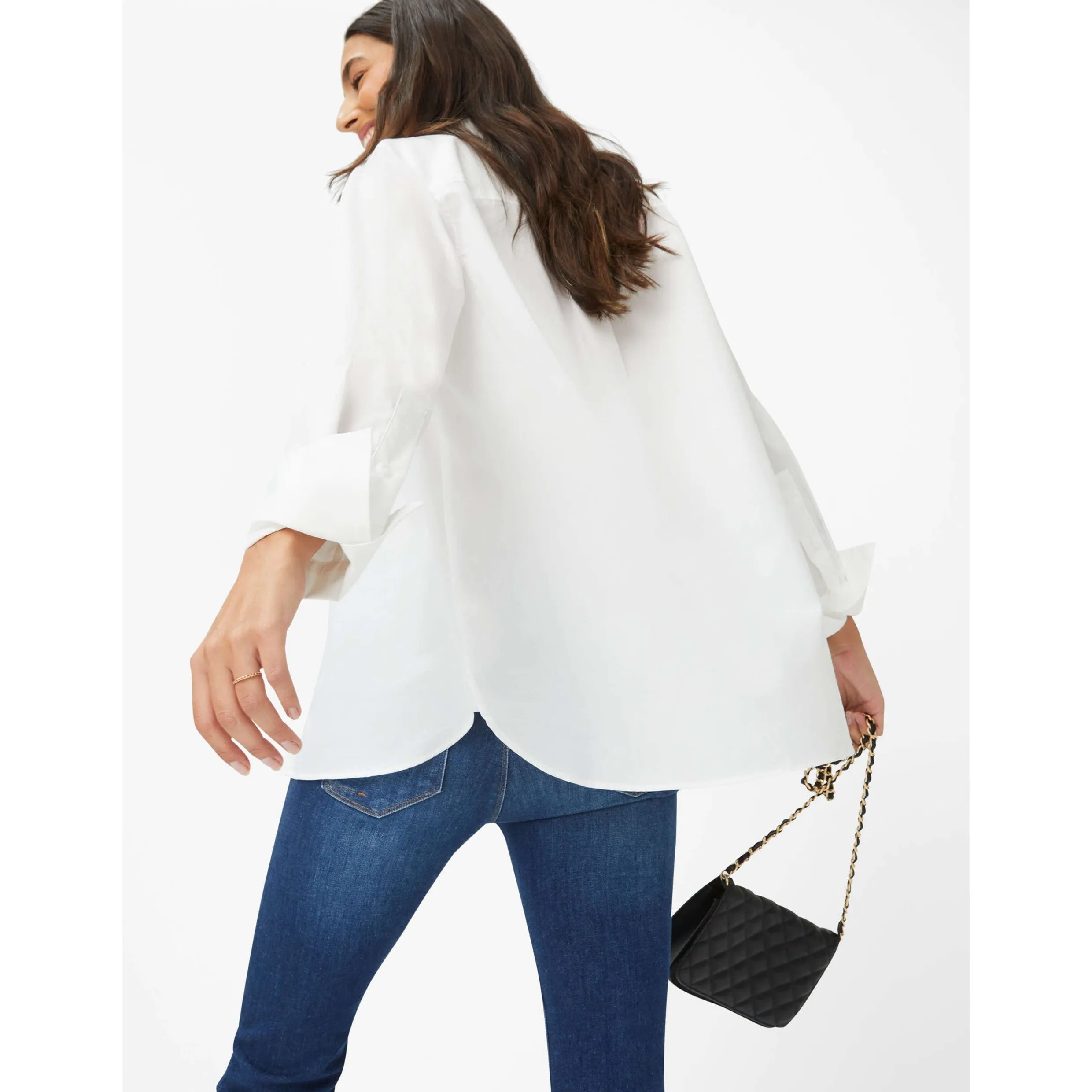Brax Viki Shirt In White 45-6128/99