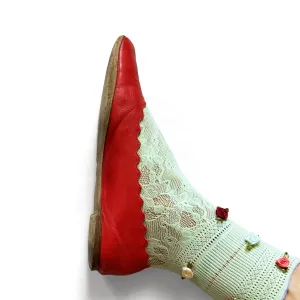 Briar Rose Socks – Cozy Floral Knit Socks for Fall & Winter | Perfect Gift for Her