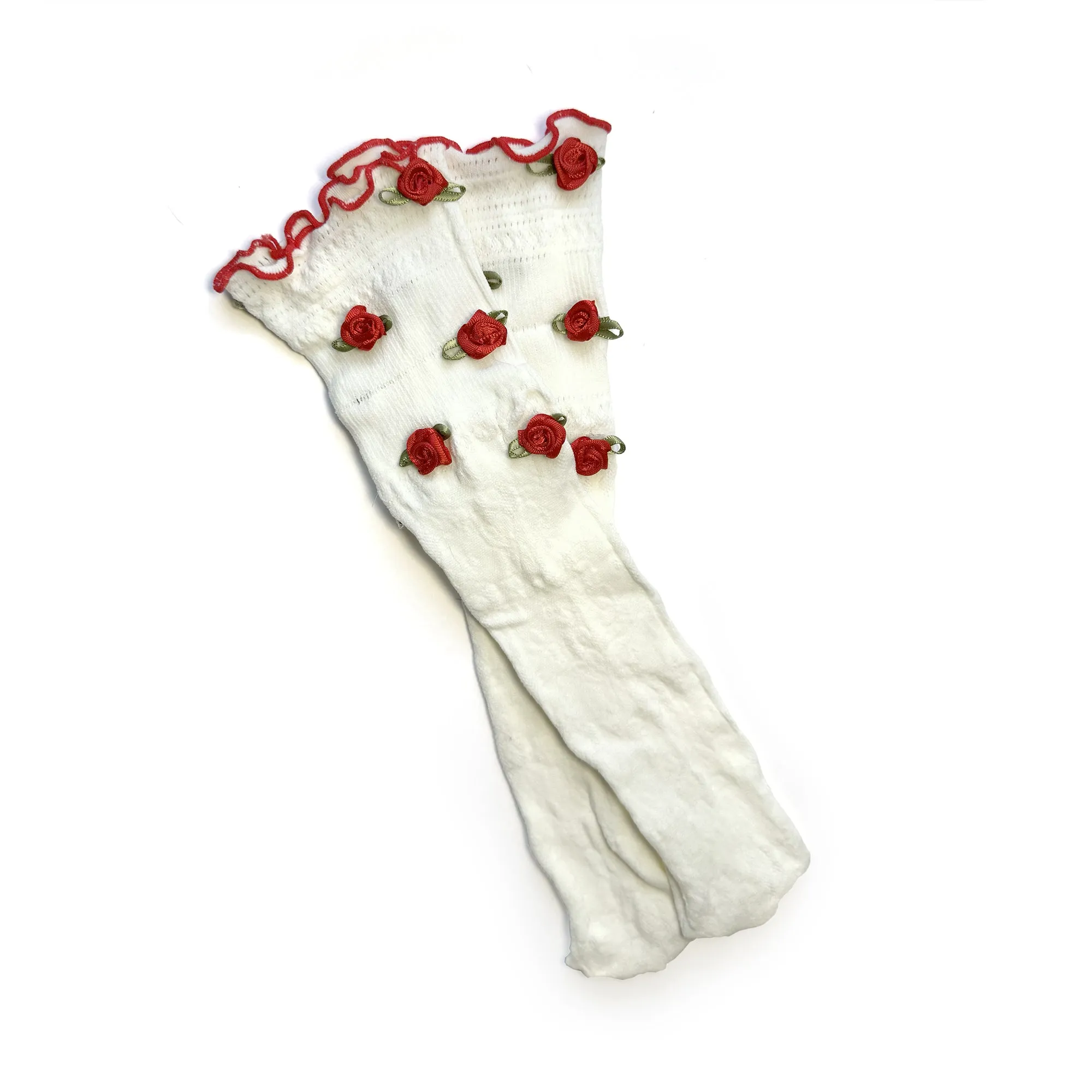 Briar Rose Socks – Cozy Floral Knit Socks for Fall & Winter | Perfect Gift for Her