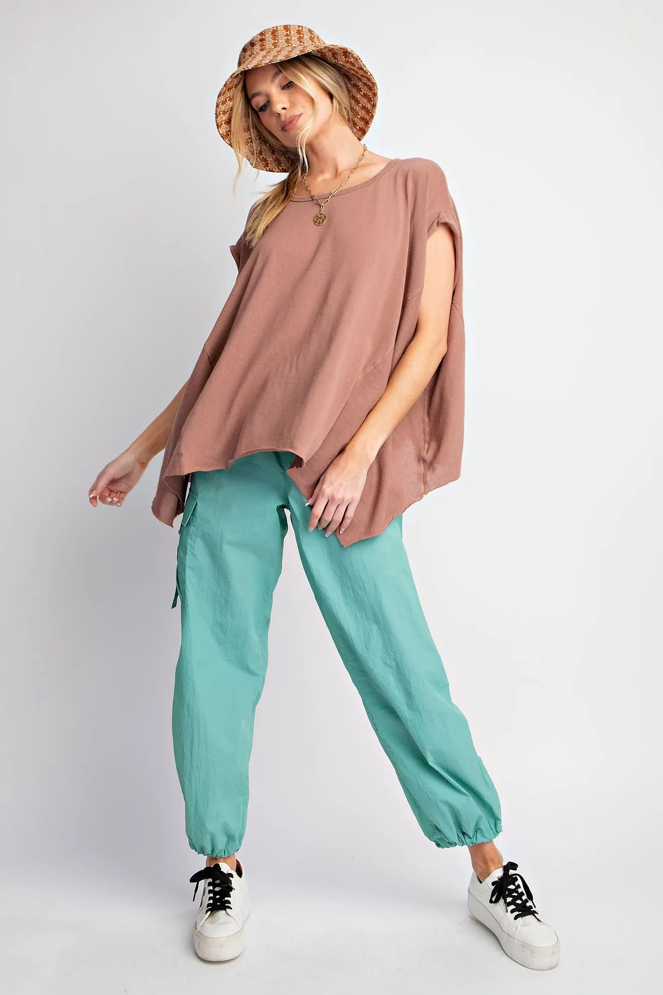 Brown Finn Top