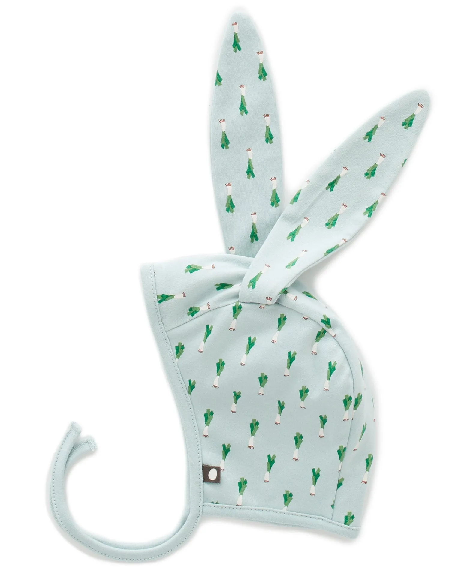 Bunny Hat Leek Print