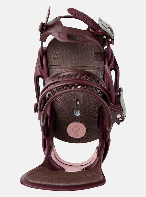 Burton Lexa X EST Snowboard Bindings Womens 2024 Almandine
