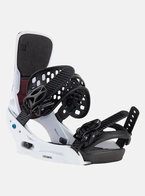 Burton Lexa X EST Snowboard Bindings Womens 2024 White / Graphic