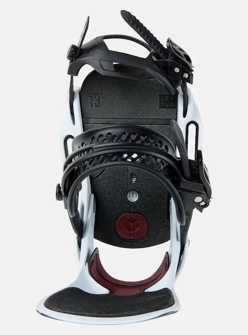 Burton Lexa X EST Snowboard Bindings Womens 2024 White / Graphic