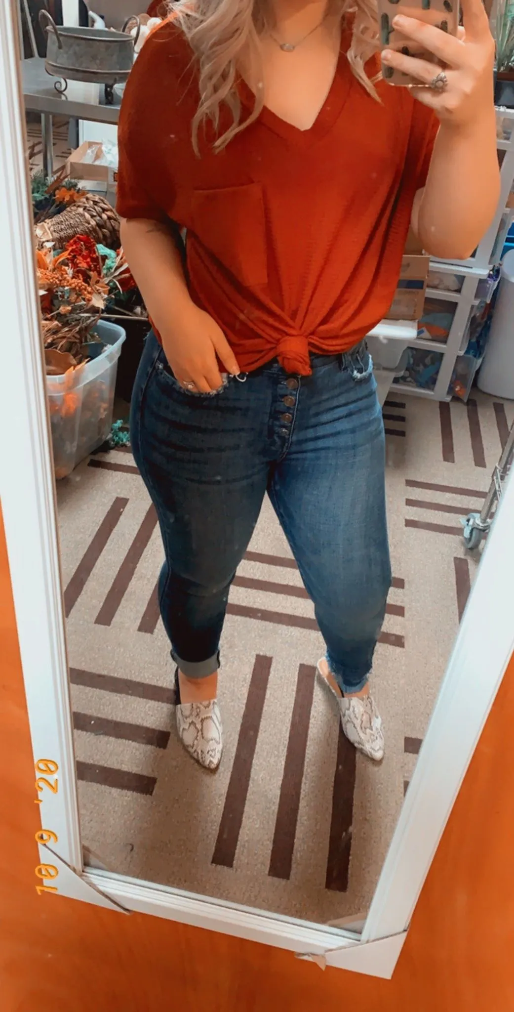 Button Up Buttercup Jean