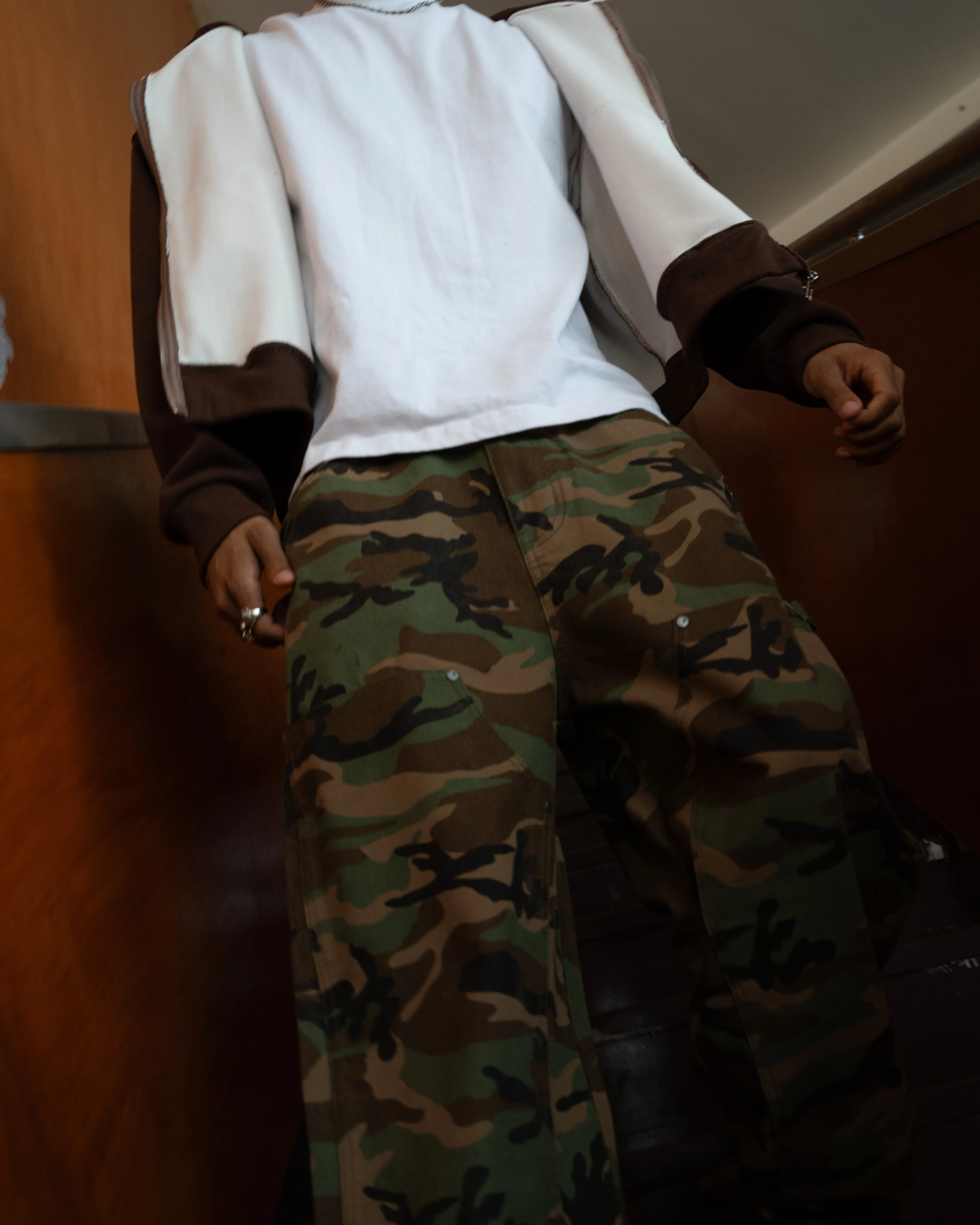 CAMO CARPENTER PANTS - OG CAMO
