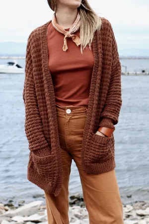 Campsite Waffle Cardigan (Knit)