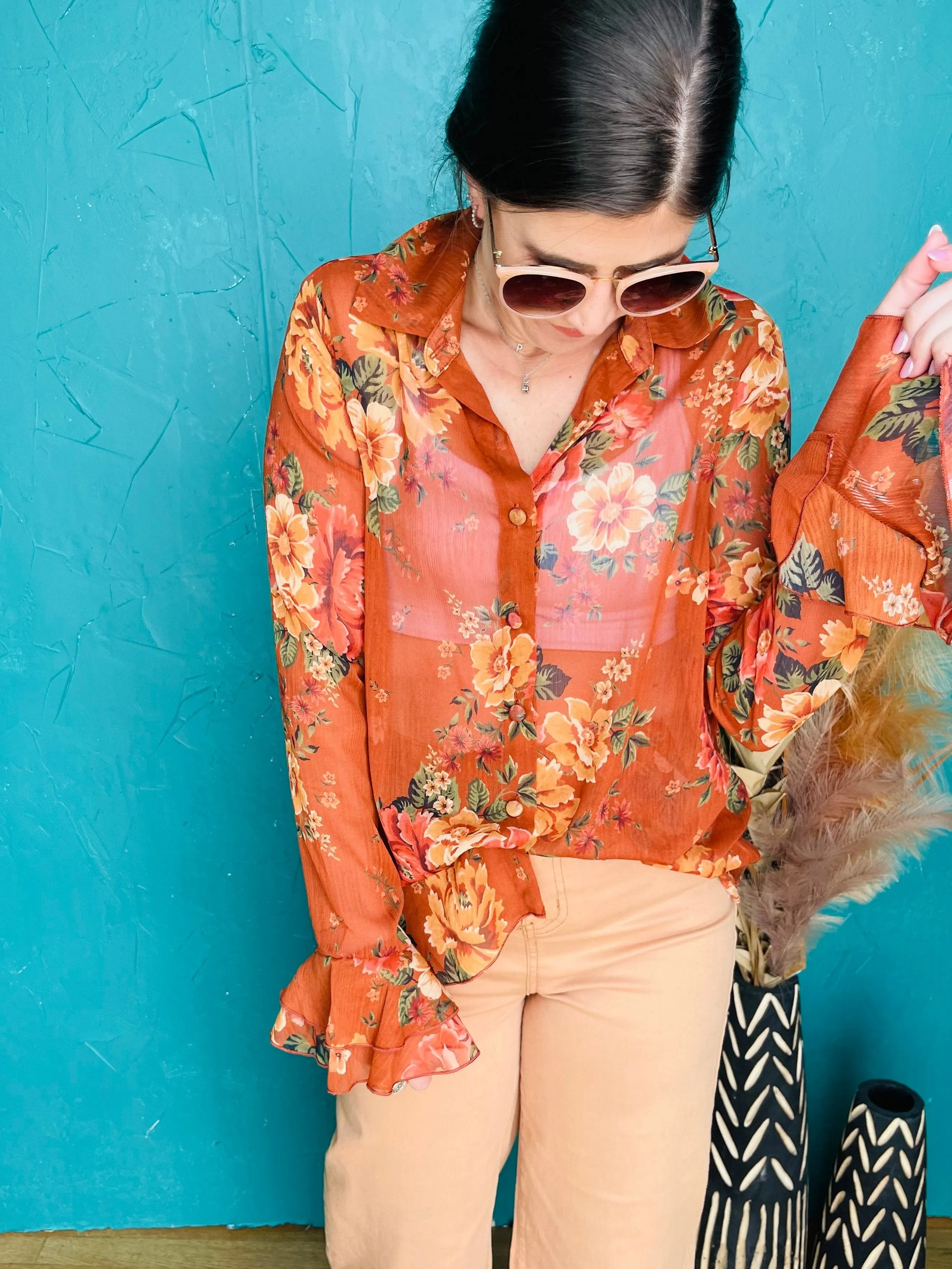 Carmela Garden Harvest Top