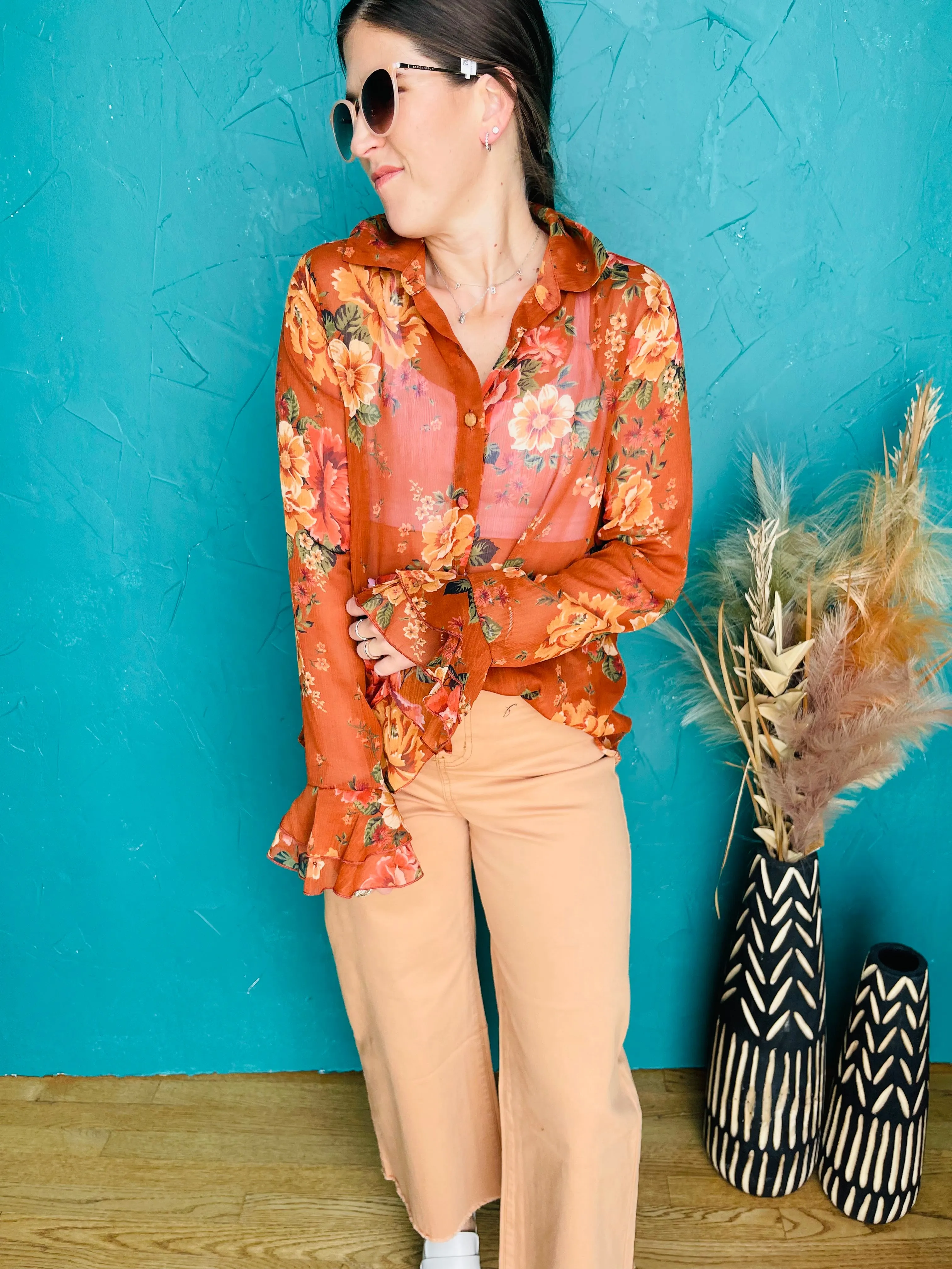 Carmela Garden Harvest Top
