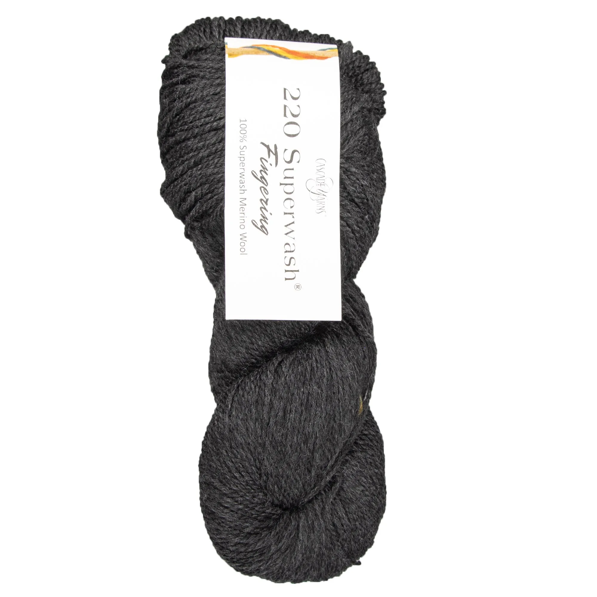 Cascade Yarns 220 Superwash Fingering Yarn - 82 Jet