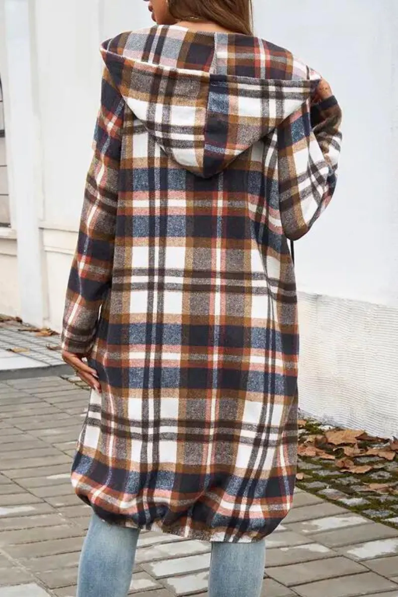 Casual Loose Zip Up Hoodie