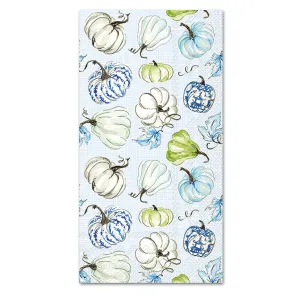 Chinoiserie Stacked Pumpkins Guest Towels - Buffet Napkins