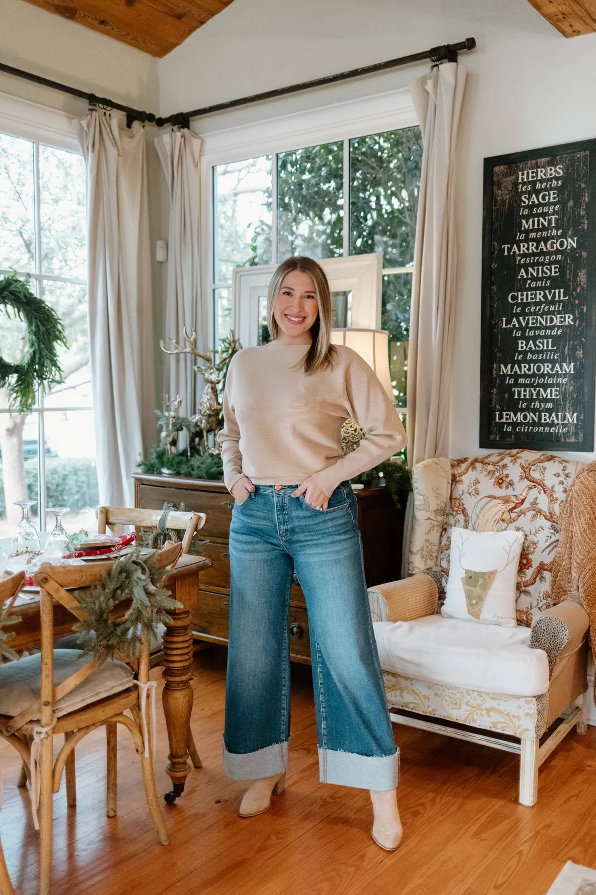 Chittle Boatneck Sweater - Taupe