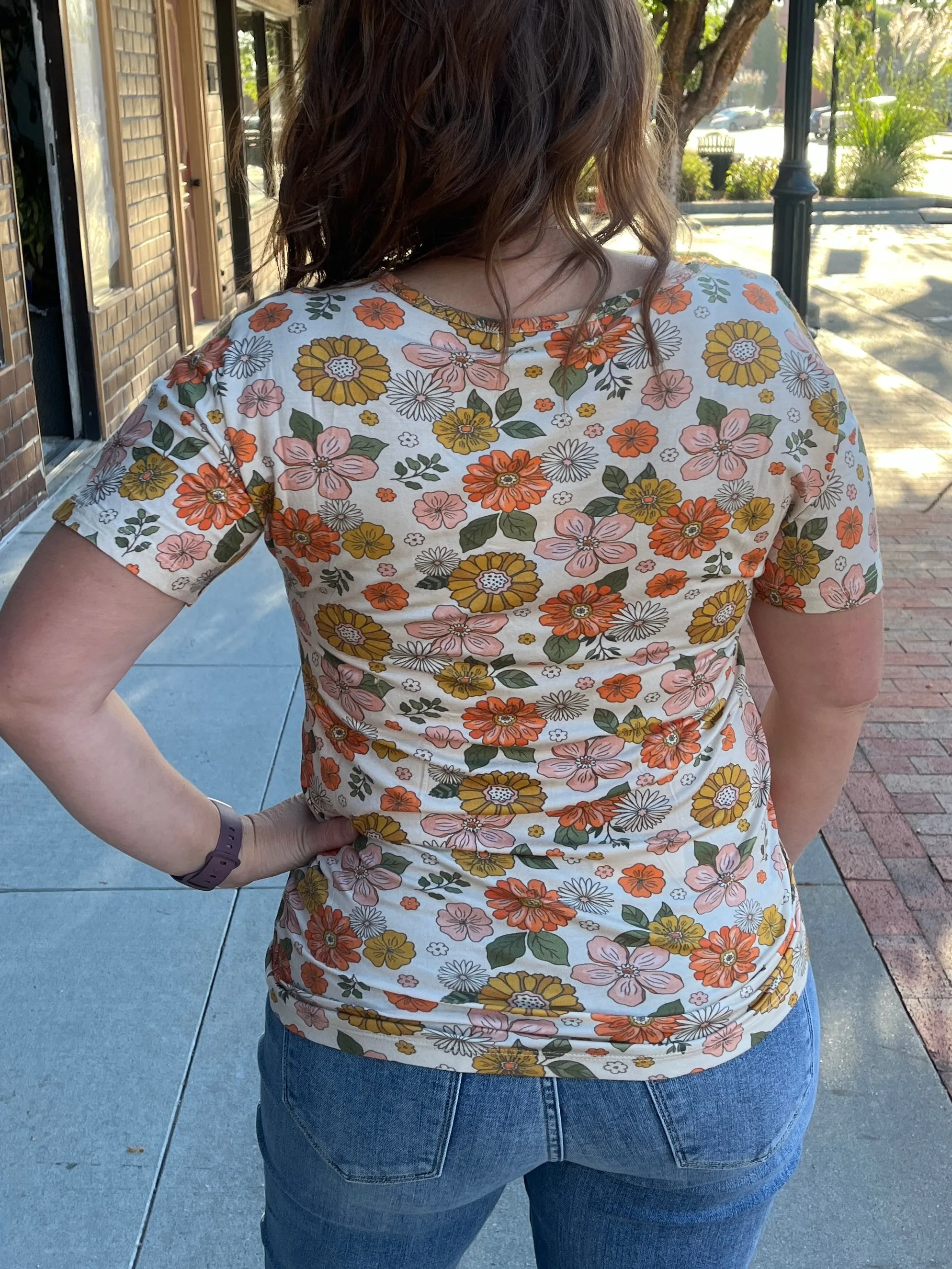Chloe Boho Fall Tee