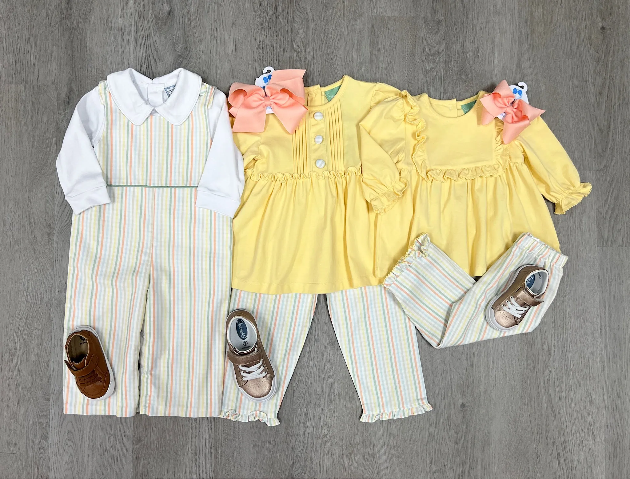 Chloe Set - Fall Pastel Plaid