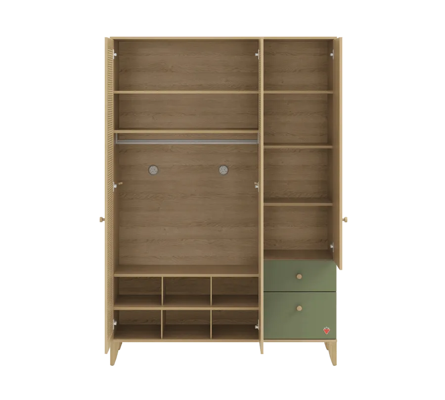 Cilek Loof 3 Doors Wardrobe