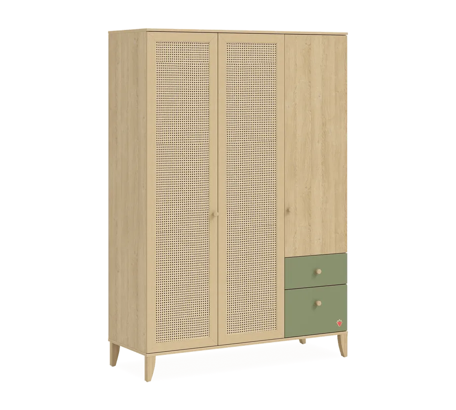 Cilek Loof 3 Doors Wardrobe