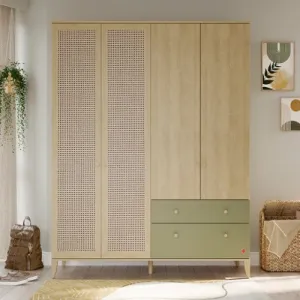 Cilek Loof 4 Doors Wardrobe