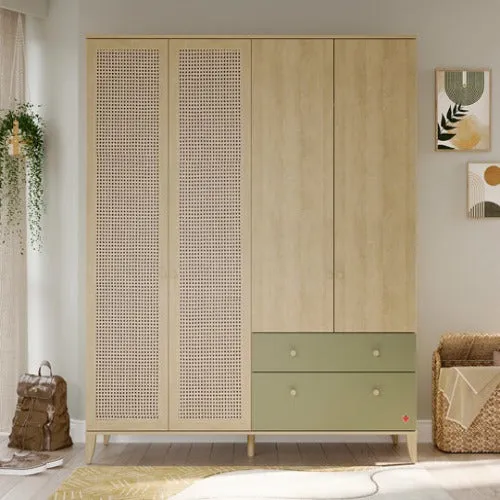 Cilek Loof 4 Doors Wardrobe