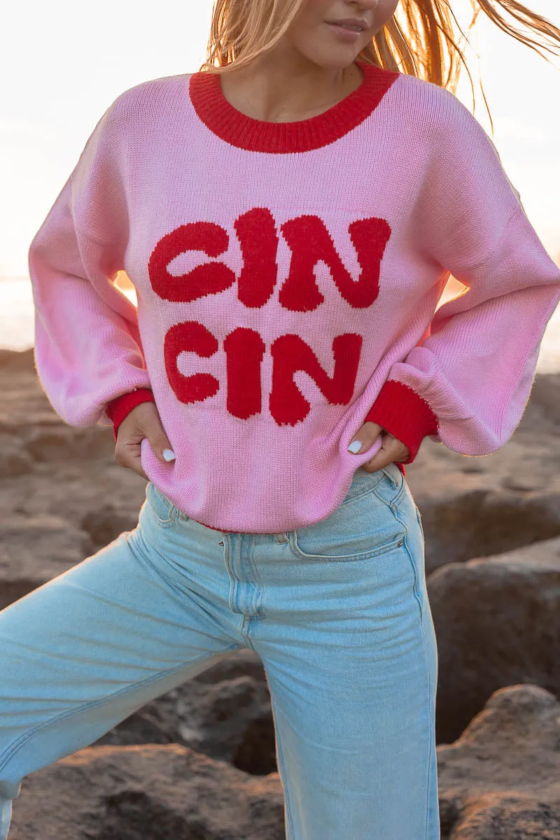 Cin Cin Crew Sweater