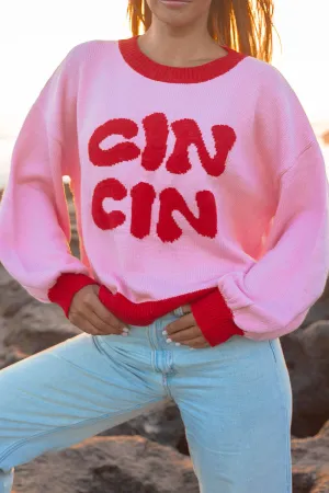 Cin Cin Crew Sweater