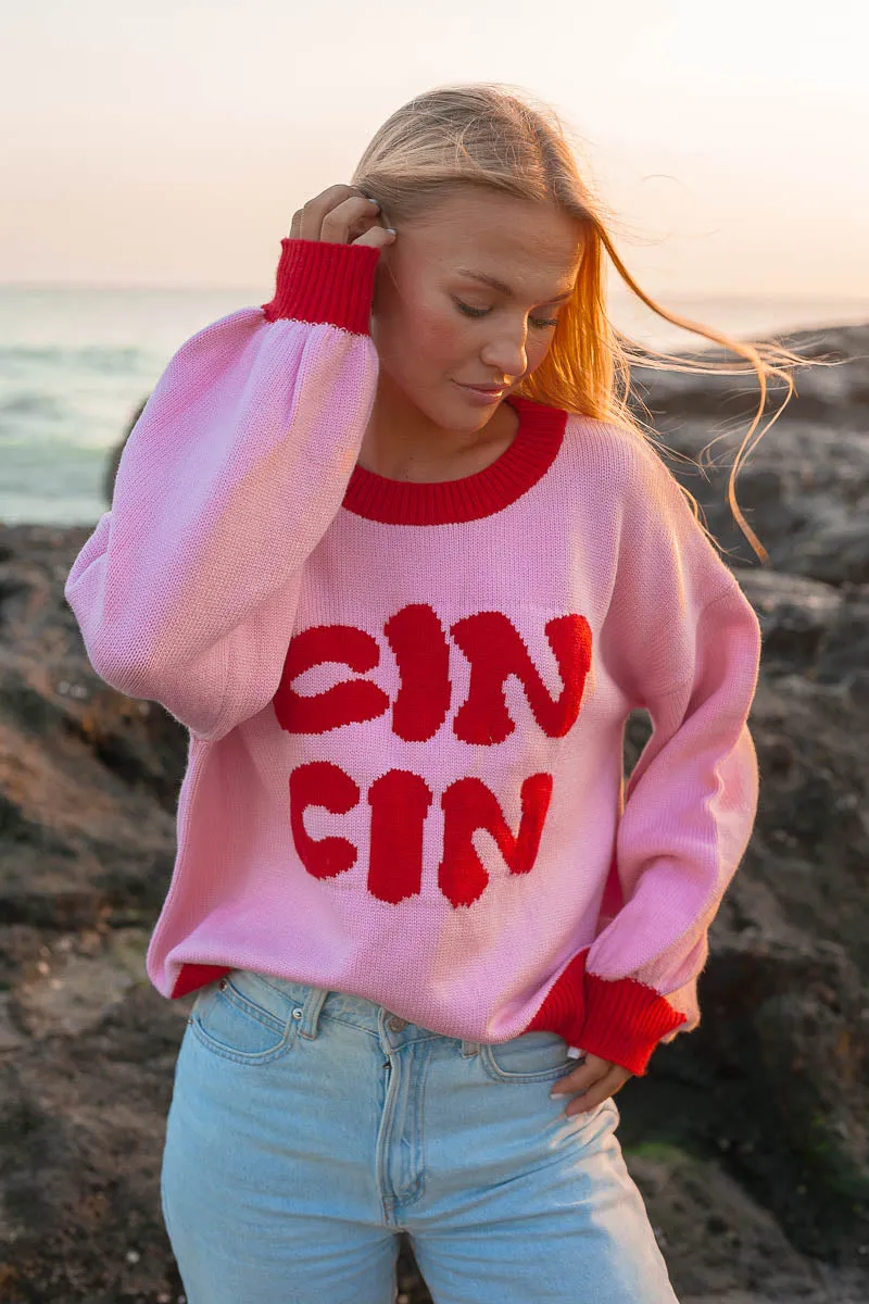 Cin Cin Crew Sweater
