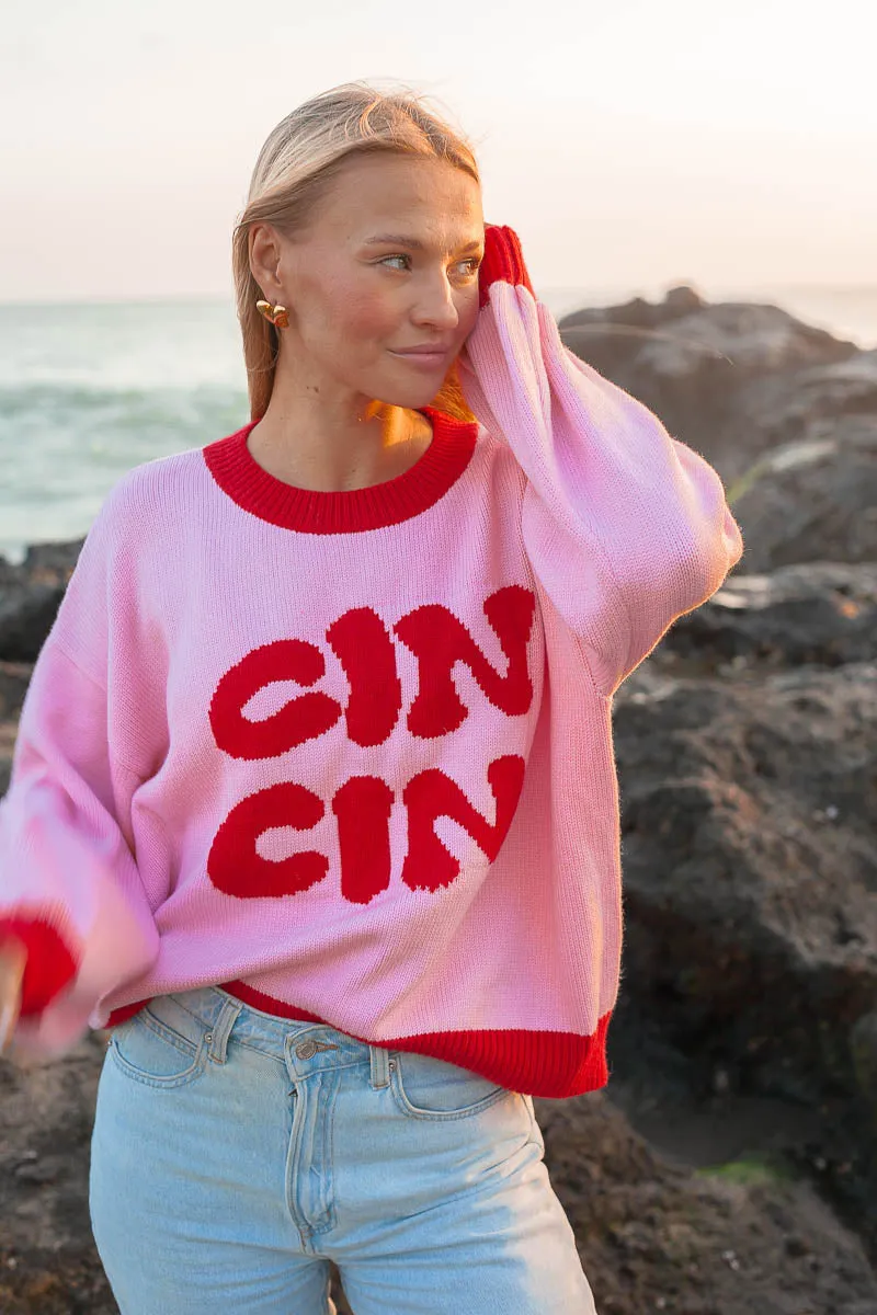 Cin Cin Crew Sweater
