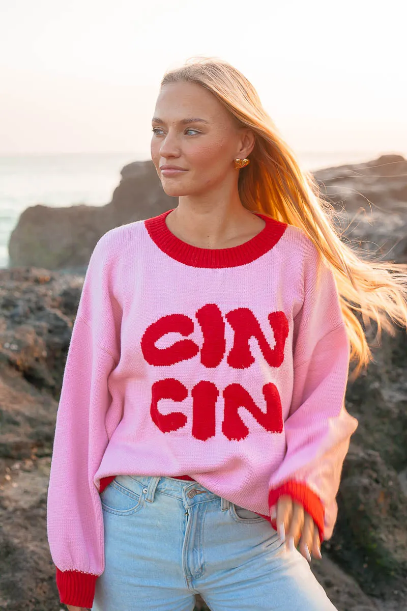 Cin Cin Crew Sweater