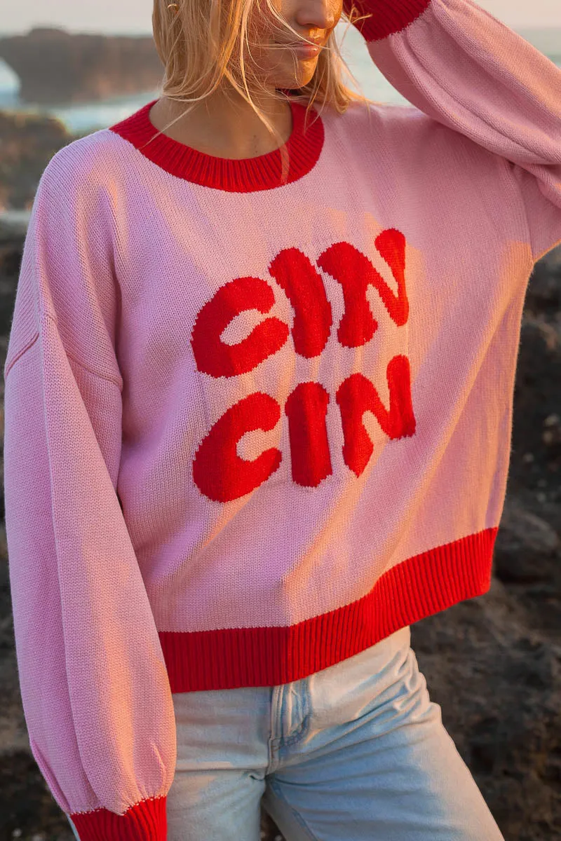Cin Cin Crew Sweater