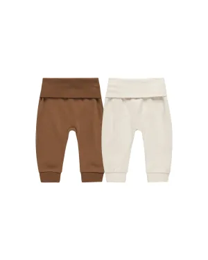 Cinnamon / Natural Pant Set