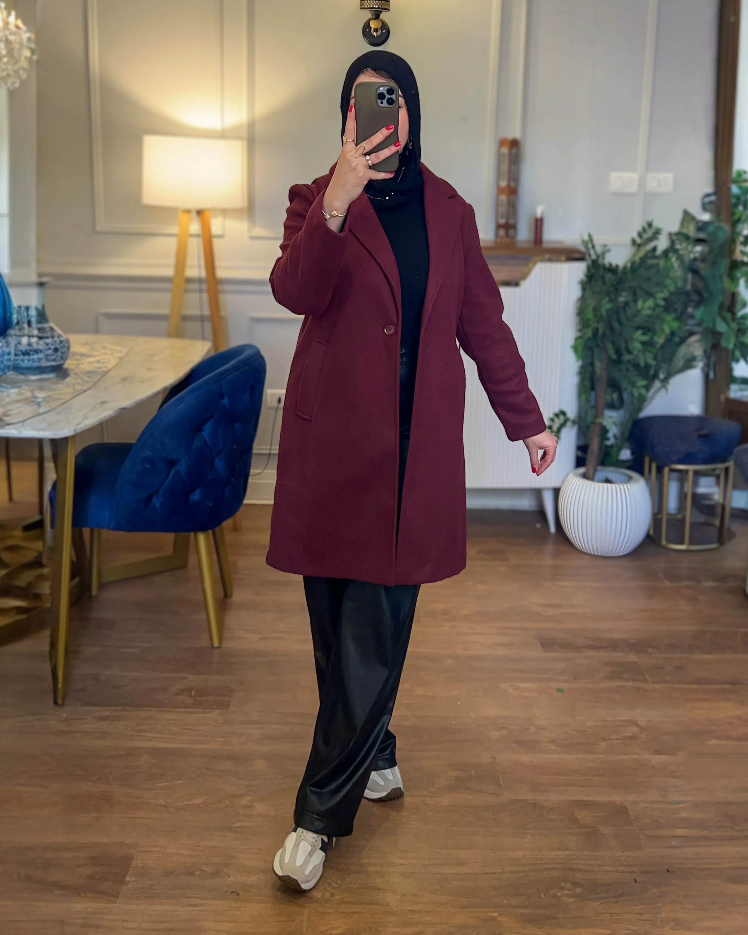 Classic Wool Blend Coat