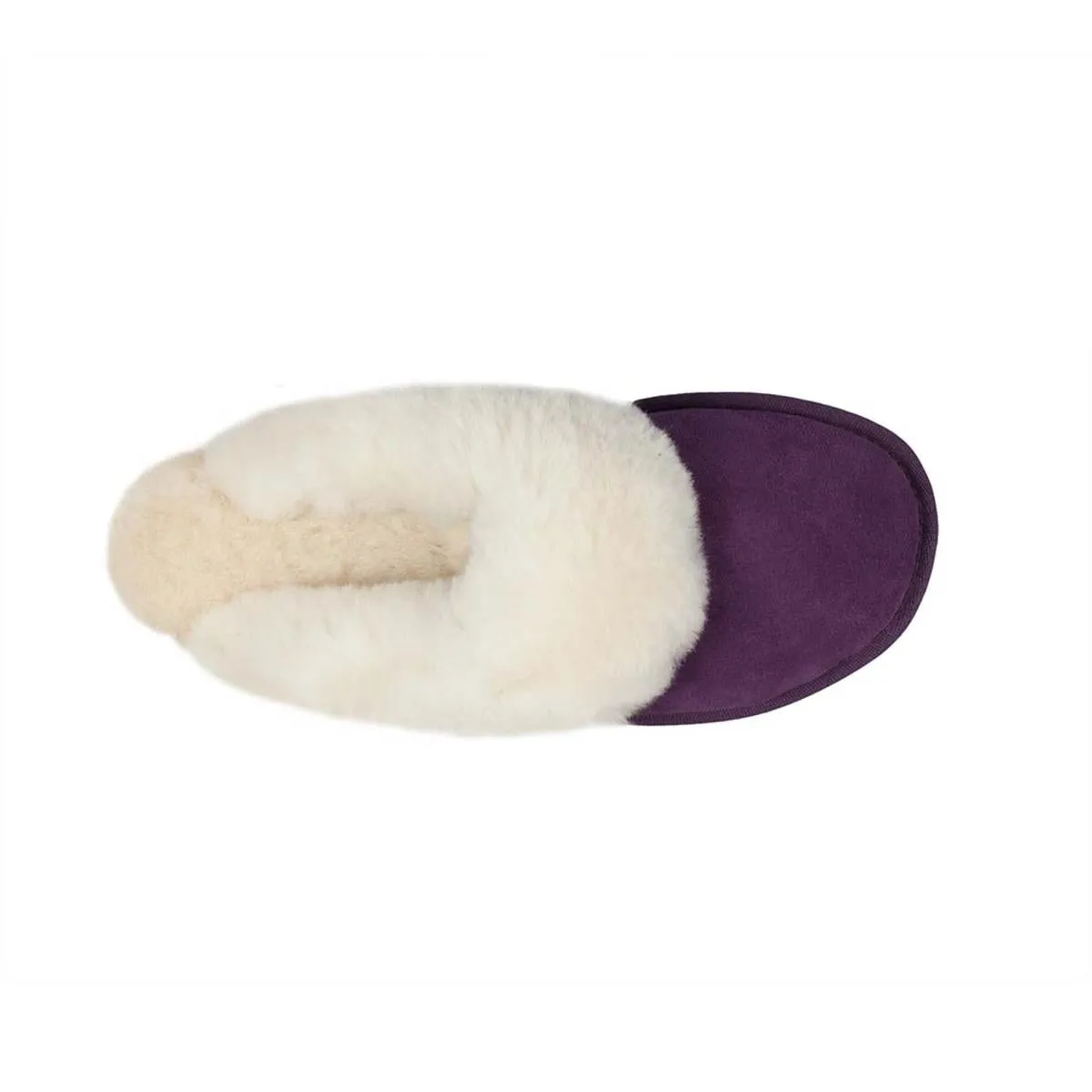 Cloud Nine Sheepskin Ladies Purple Scuff