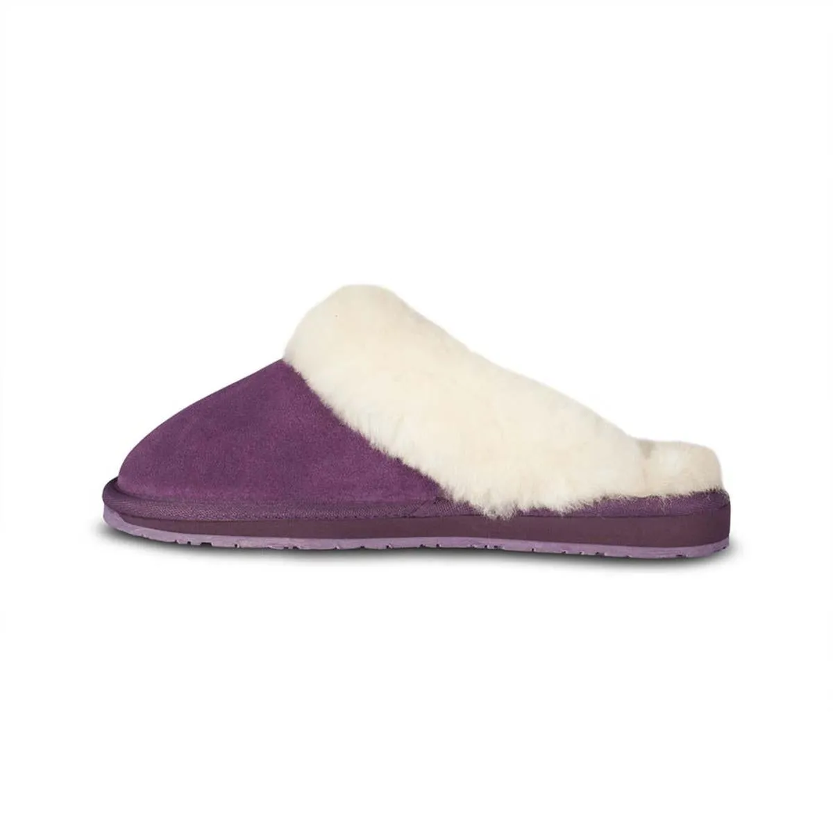 Cloud Nine Sheepskin Ladies Purple Scuff