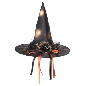 Copper & Black Witch Hat