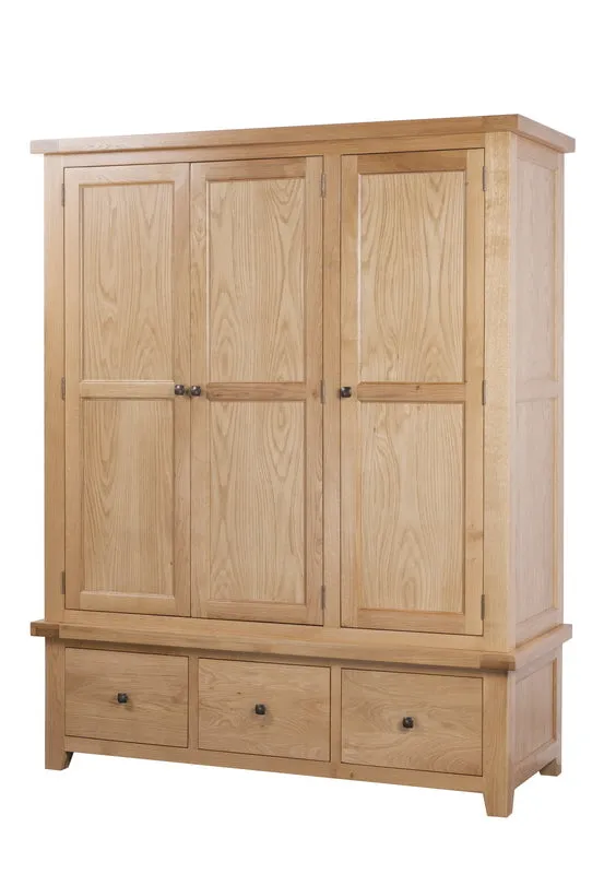 Cotswold Triple Wardrobe