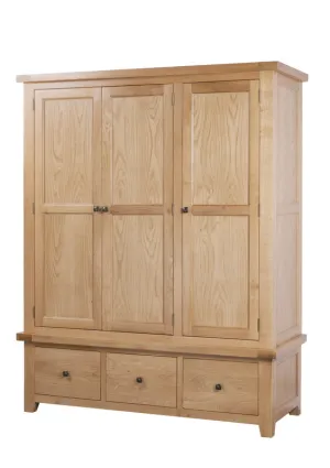 Cotswold Triple Wardrobe
