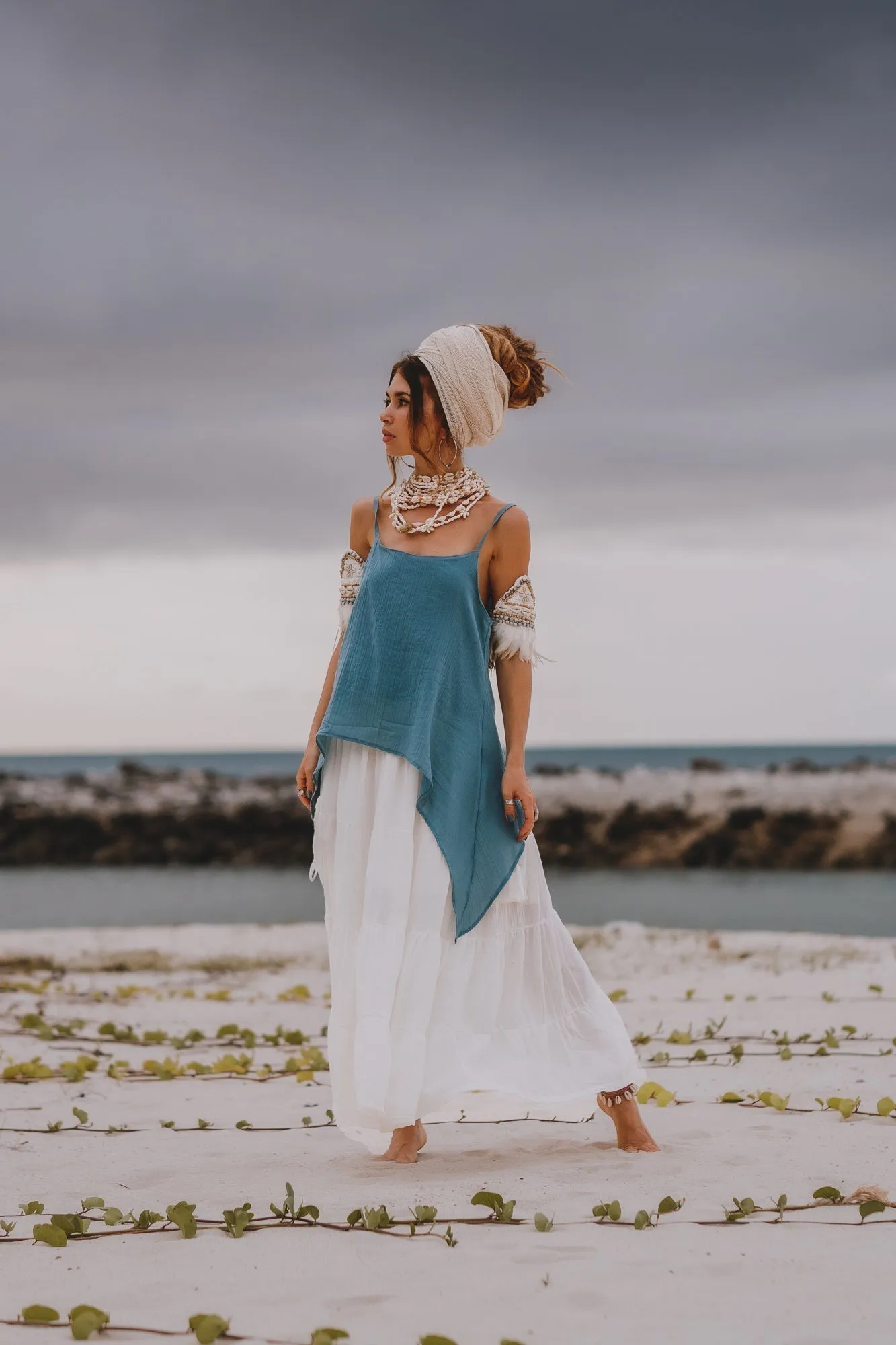 Cotton Top Calypso Light Blue
