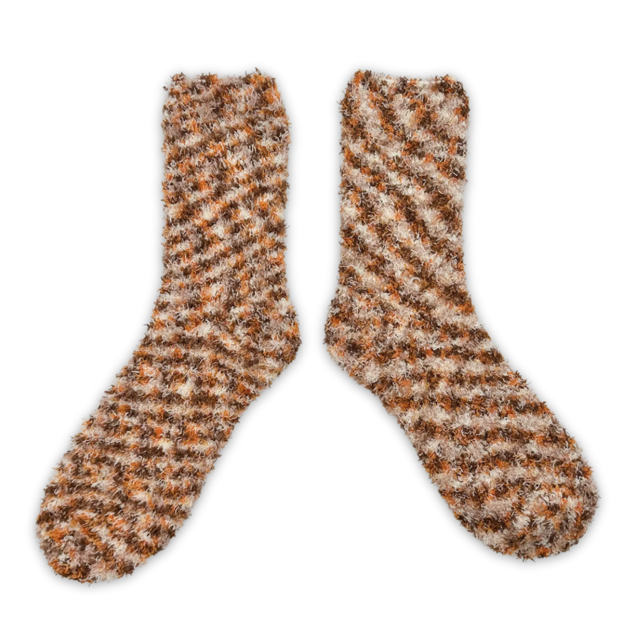 Cozy Harvest 3-Pack Fuzzy Crew Socks