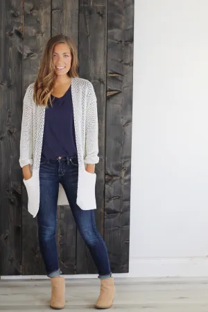 Crochet Kit - Peyton Texture Block Cardigan