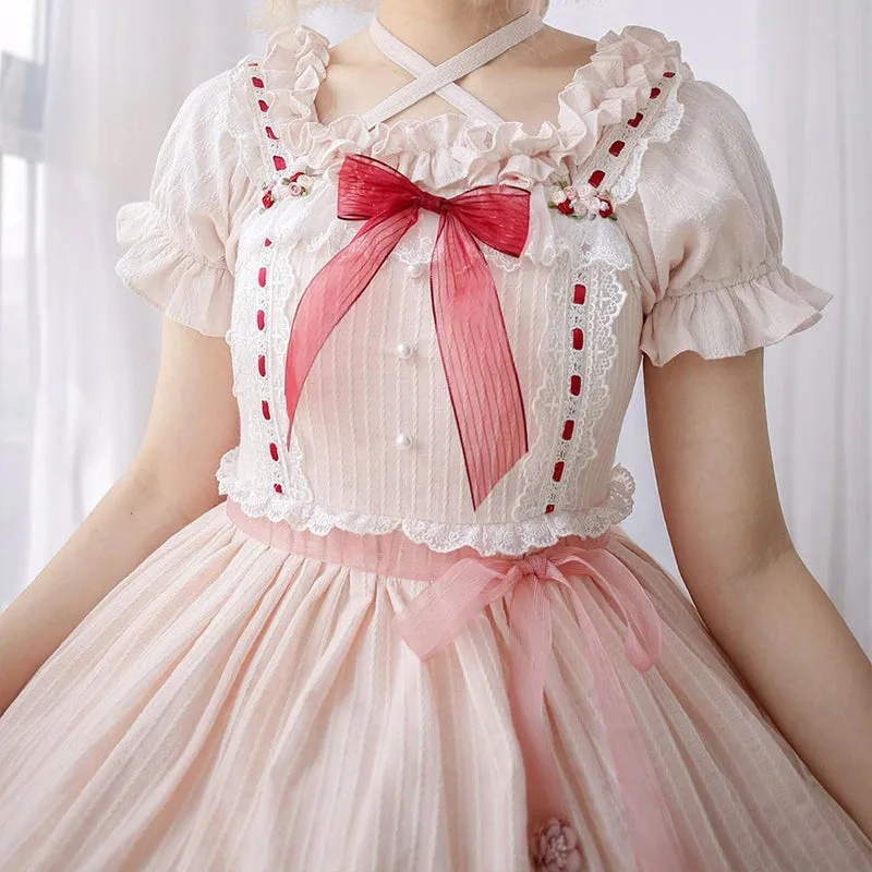 Cropped Ruffled Blouse