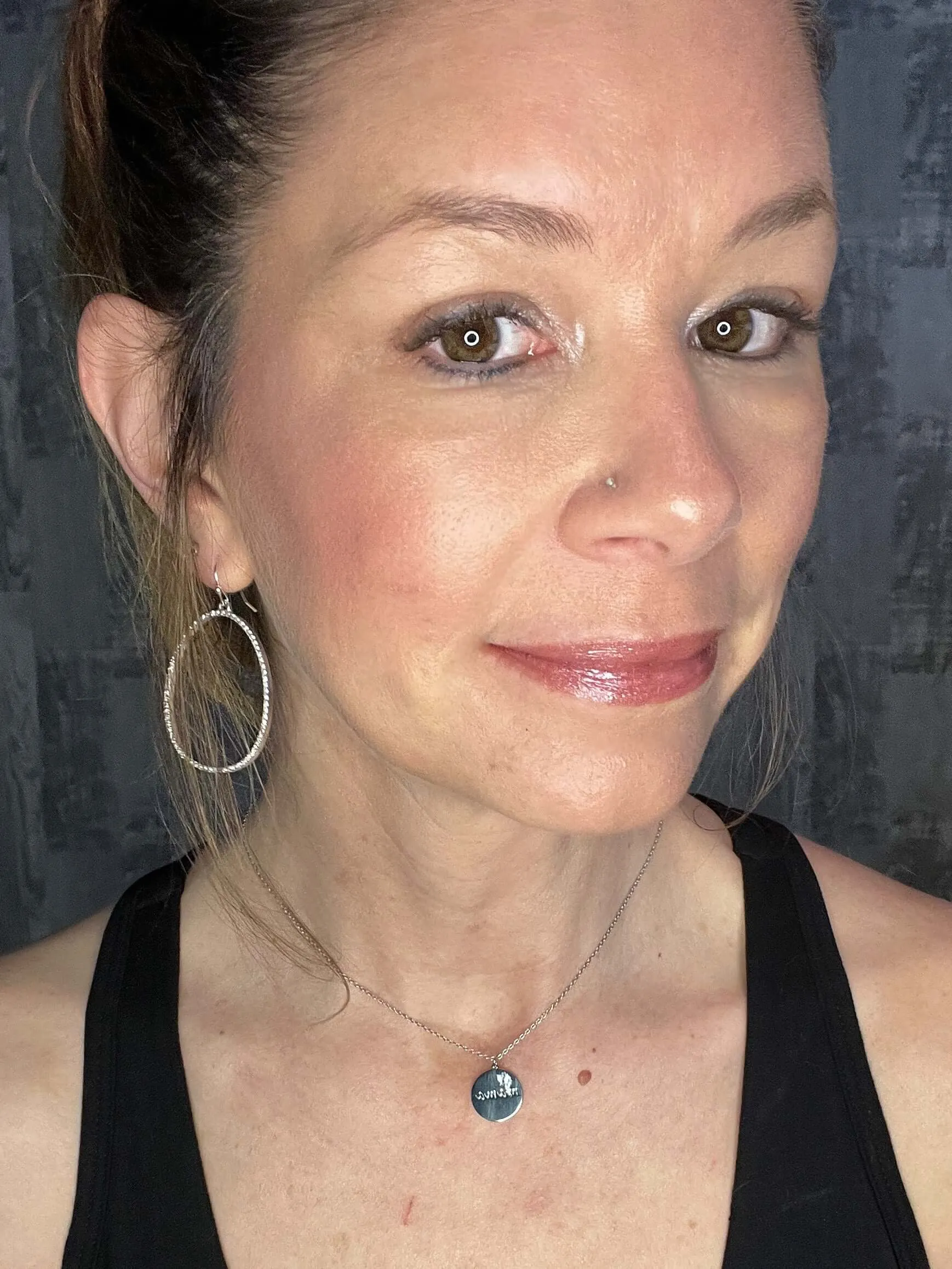 Crystal Teardrop Earrings - Silver