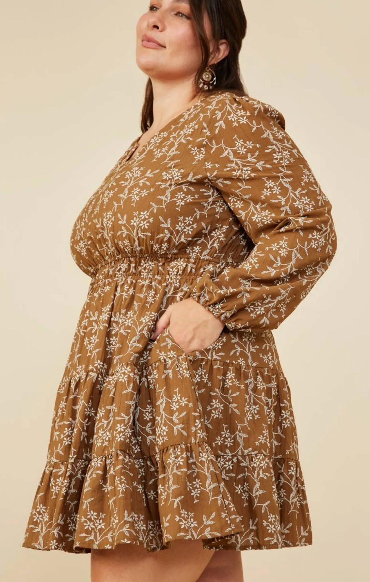 Curvy Autumn Dress