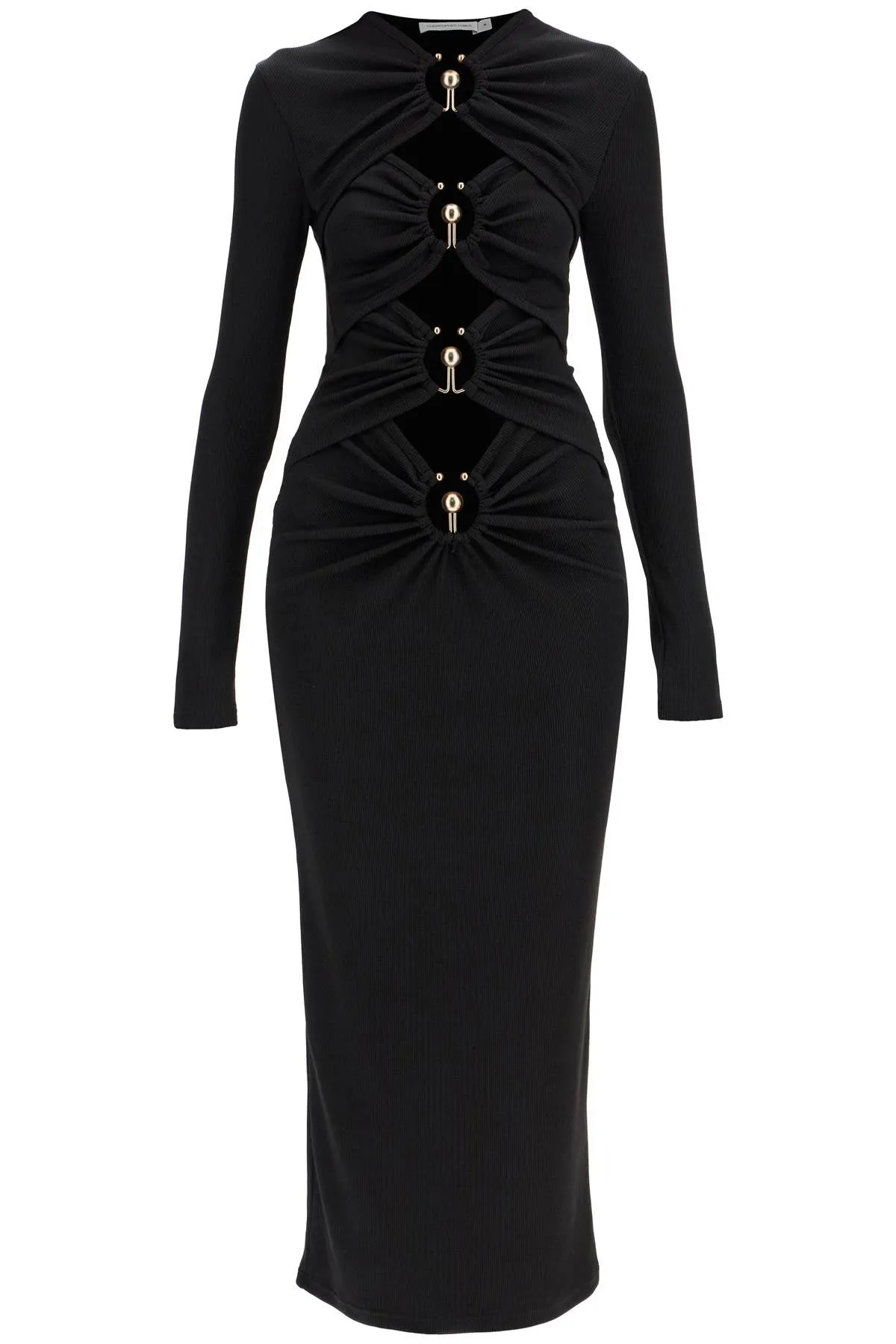 Cut Out Knit Dress