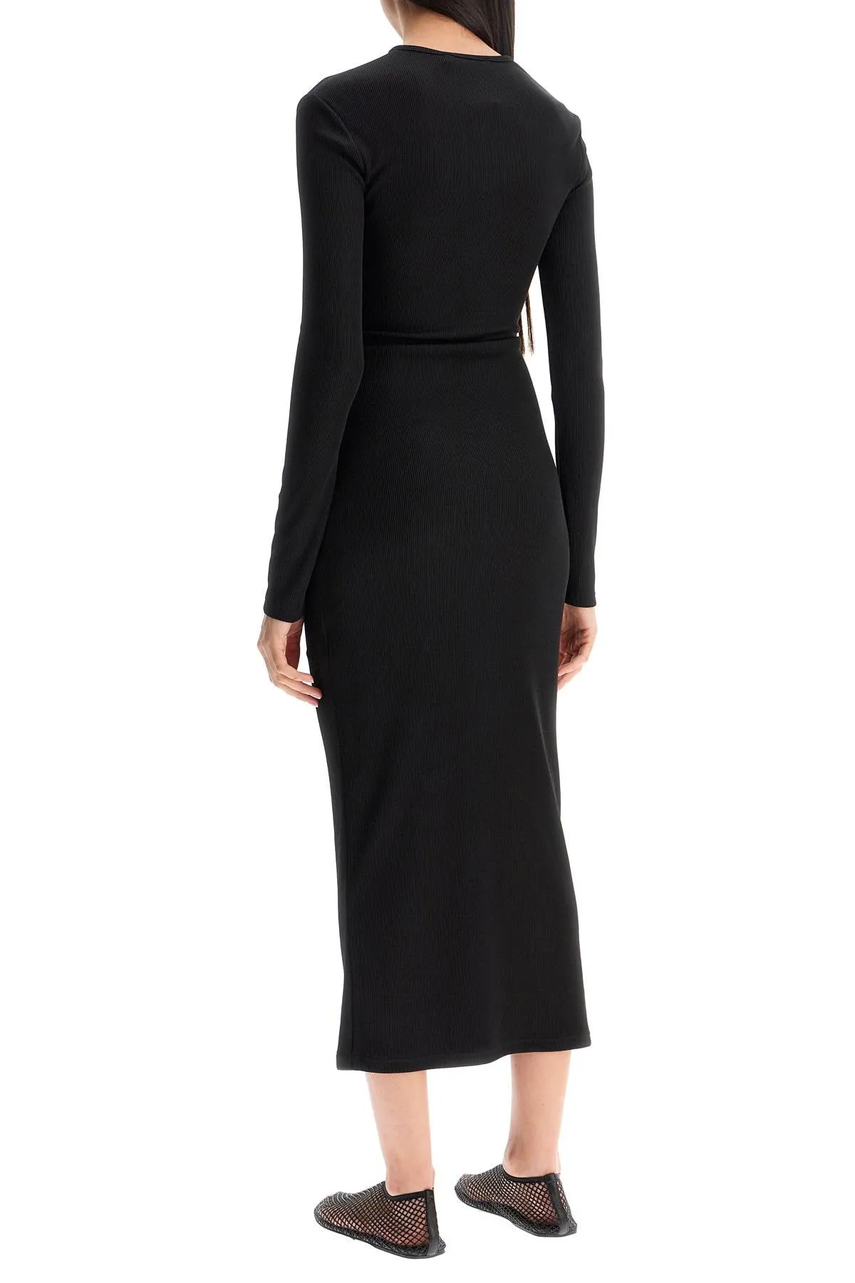 Cut Out Knit Dress