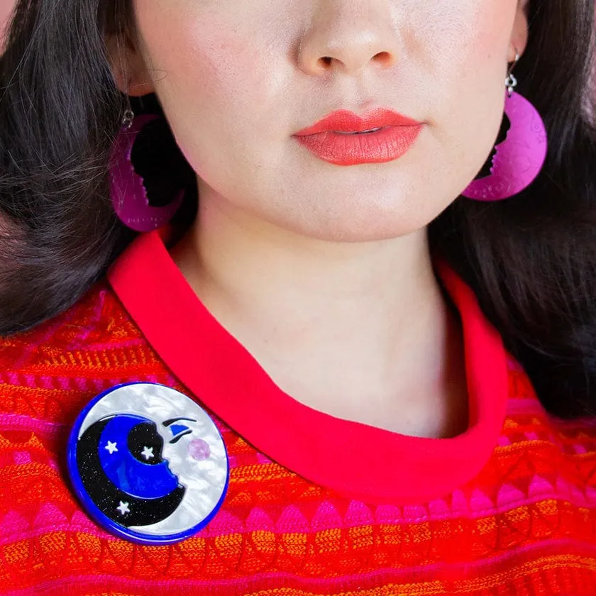 Dead of Night Brooch by Erstwilder