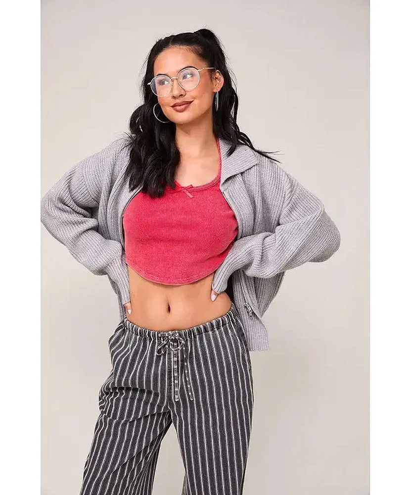 Deb Double Way Zip Sweater