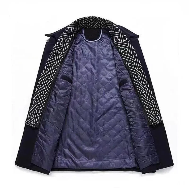 Designer Men's Wool Coat